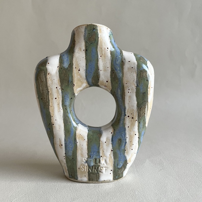 Peephole Vase (liten) randig - Image 2